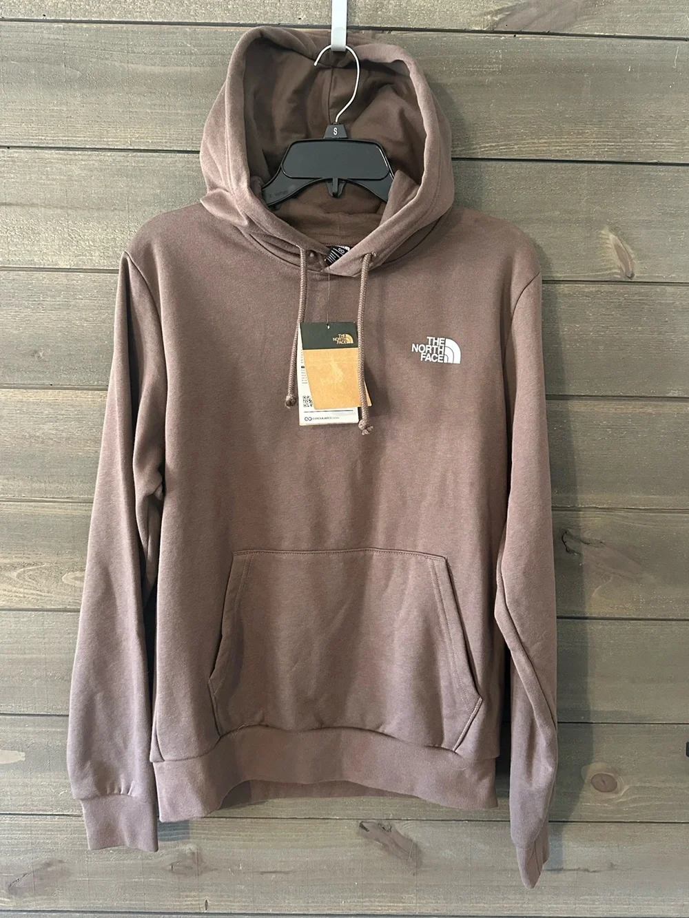 NWT The North Face Men's Chocolate Brown Pullover Hoodie